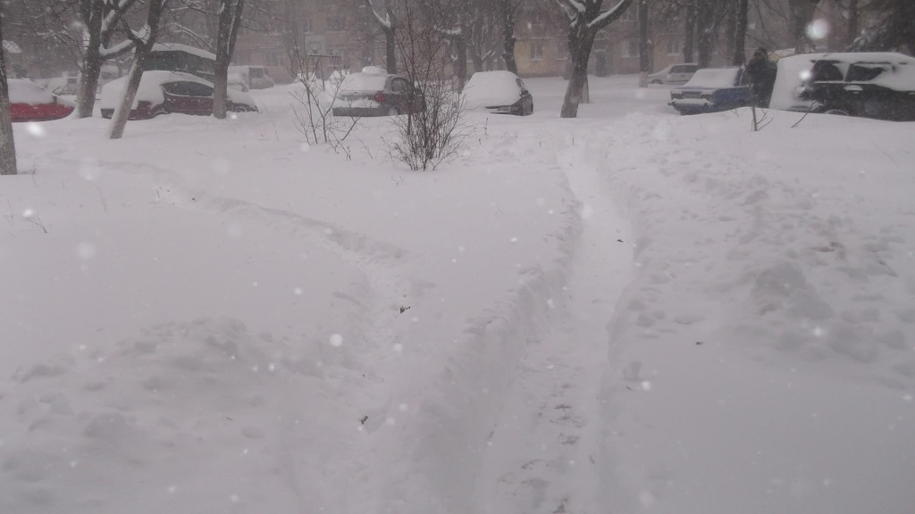 В Одессе зима
